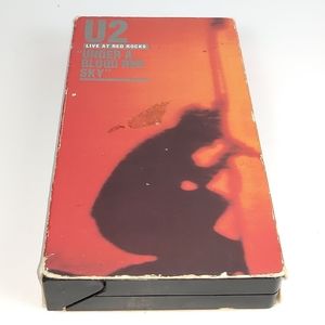 U2: Under a Blood Red Sky VHS 80's Vintage Retro Electronics Music Concert Tape